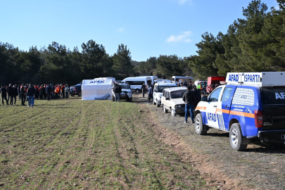 Isparta'da kaybolan çocuk için arama çalışmaları devam ediyor