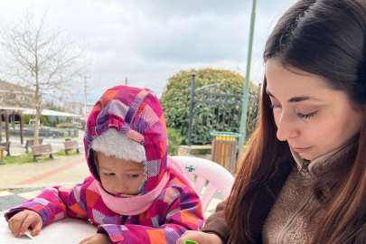 Bursa'da çocuklar kendi kitap ayraçlarını tasarladı