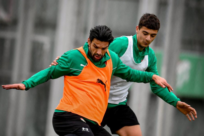 Bursaspor taktik idman yaptı!