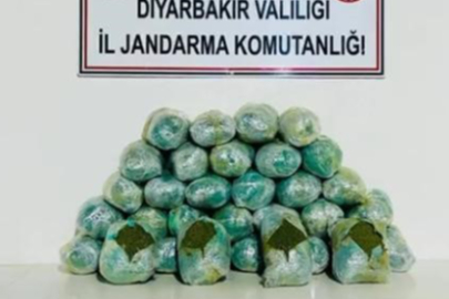 Diyarbakır'da cezaevinden izinli çıkan hükümlü takibe alındı, 391 kilo esrar ele geçirildi