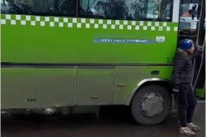 Kocaeli'nin halk otobüsü Şam'da görüldü