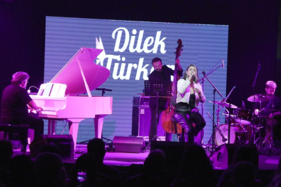 Bursa'da ‘Caz Pazarı’ rüzgarı, Dilek Türkan ile esti