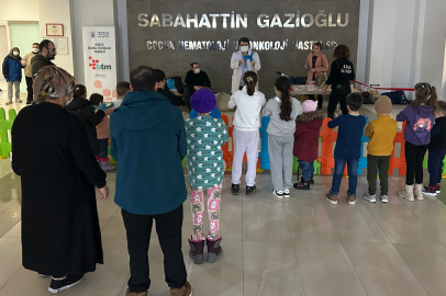 Bursa Büyükşehir Belediyesi'nden tedavi gören çocuklara moral