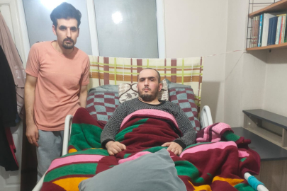 Bursa'da yatalak gence yardım eli uzattı