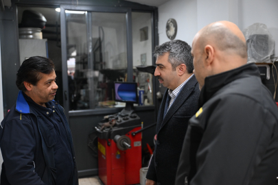 Bursa Yıldırım Belediye Başkanı Yılmaz Otosansit esnafıyla buluştu