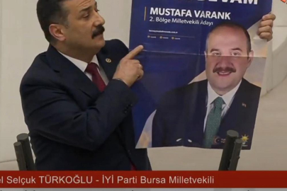 TBMM'de Bursa vekilleri birbirine girdi... Türkoğlu ile Varank arasında afiş tartışması!