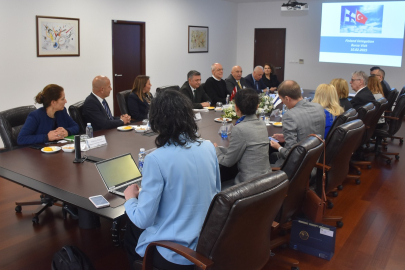 UİB yönetimi Finlandiya heyetini ağırladı