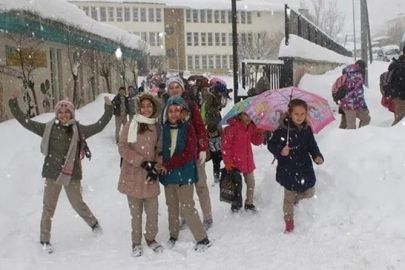 Bursa İl Milli Eğitim Müdürlüğü'nden 6 ilçe için kar tatili açıklaması!
