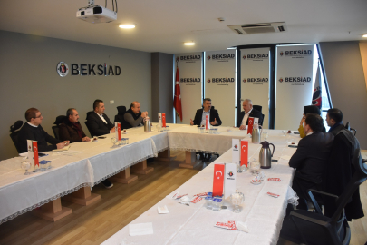 Bursa Yıldırım Belediye Başkanı Yılmaz'dan BEKSİAD yönetimine ziyaret