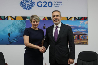 Bakan Fidan, Kanada Dışişleri Bakanı Joly ile görüştü