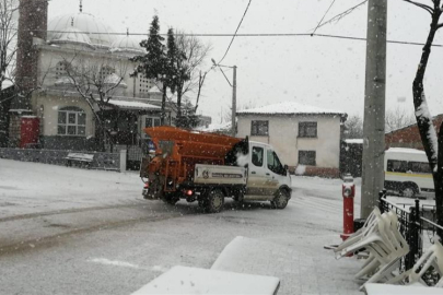 Bursa İnegöl Belediyesi 80 personel 20 araçla sahada