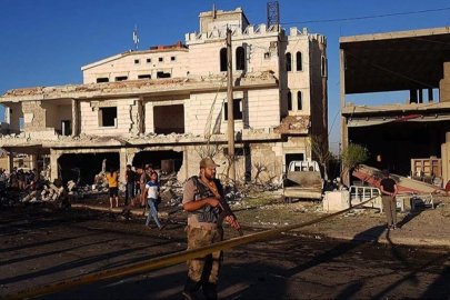 Suriye'nin Azez ilçesinde bombalı terör saldırısı engellendi