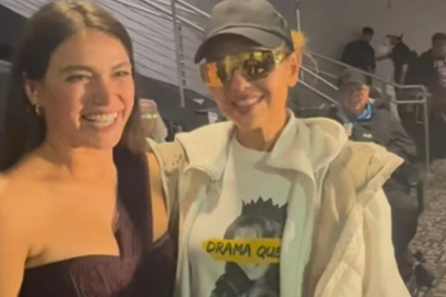 Ceyda Ateş Rosalinda dizinin yıldızı Thalia ile tanıştı