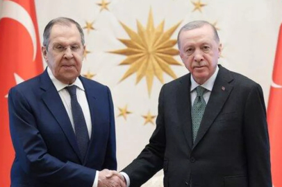 Cumhurbaşkanı Erdoğan ile Rusya Dışişleri Bakanı Lavrov görüştü