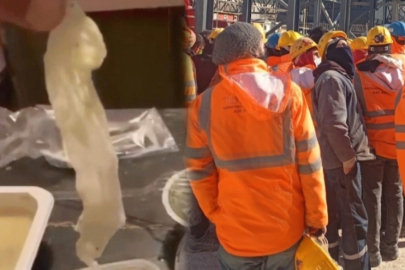 Akkuyu Nükleer'in şantiyesinde çalışan işçiler şoke oldu! Yoğurttan kullanılmış prezervatif çıktı