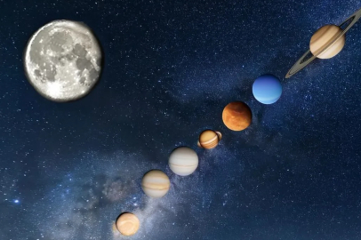 7 gezegen gökyüzünde bu hafta aynı hizaya geliyor!