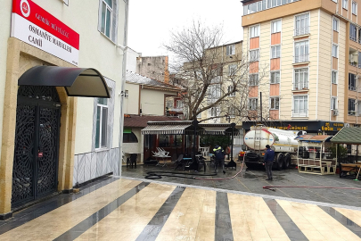 Bursa Gemlik'te camiler Ramazan'a hazırlanıyor