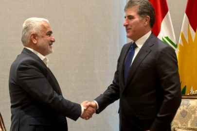Barzani ve Yapıcıoğlu, Türkiye'deki barış sürecini görüştü