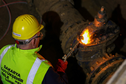 Sakarya'da 6 mahalleye içme suyu temin eden hat yenilendi