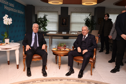 Bursa Büyükşehir Belediye Başkanı Bozbey'den Başkan Özdemir'e ziyaret