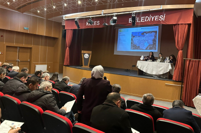 Bursa'da muhtarlarla ‘Çevre Düzeni Planı’ buluşmaları devam ediyor