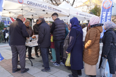 Bursa Orhangazi Belediyesi iftarın mis kokusunu hemşerileriyle paylaştı