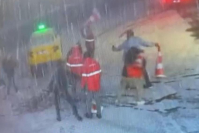 İş insanına benzinlikte bıçaklı saldırı! Dubalarla vurarak engellemeye çalıştılar...