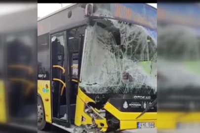İstanbul Silivri'de İETT otobüsü yolcu minibüsüne arkadan çarptı: 3 yaralı