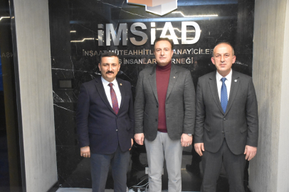 İYİ Parti Bursa&nbsp;Milletvekili Türkoğlu'dan İMSİAD'a ziyaret...