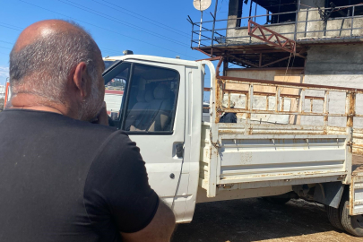 Isparta'da kızını alevlerin arasından son anda kurtardı