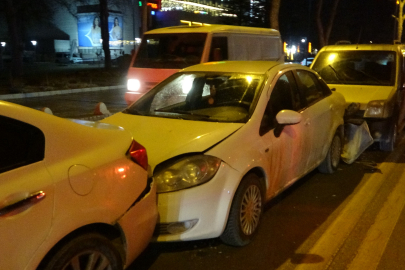 Malatya'da 4 araç birbirine girdi