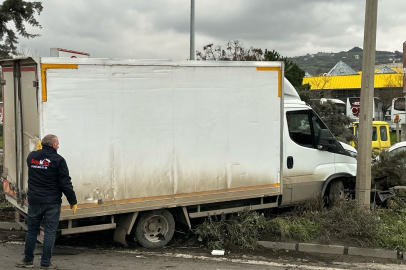 Samsun'da tır kamyonete çarptı: 1 yaralı
