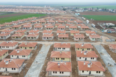 Türkiye'nin ilk kırsal uydu kenti deprem bölgesinde inşa edildi