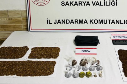 Sakarya'da jandarma uyuşturucuya geçit vermiyor: 2 tutuklama