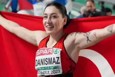 Milli atlet Tuğba Danışmaz, Avrupa Salon Şampiyonası'nda 5. oldu!