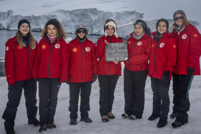 Antarktika'dan Dünya Kadınlar Günü mesajları