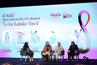 Bursa Yıldırım'da üreten kadınlara ithafen panel düzenlendi