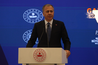 Bakan Yerlikaya: Türkiye, Gazze'yi yalnız bırakmamıştır, bırakmayacaktır