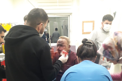 Sivas'ta Ramazan topu elinde patlayan görevli ağır yaralandı