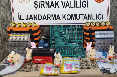 Şırnak’ta jandarma 4 milyon 571 bin TL’lik kaçakçılığı önledi