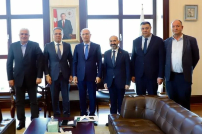 AK Parti'li Efkan Ala, Alevi Vakıfları Federasyonu ile görüştü