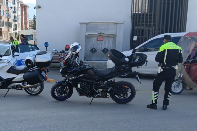 Bolu'da 11 motosiklet sürücüsüne ceza yağdı