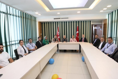 Bursa İnegöl'de Tıp Bayramında hekimler ziyaret edildi