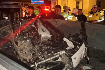 Zonguldak'ta feci kaza: 15 yaşındaki motosiklet sürücüsü yaşamını yitirdi