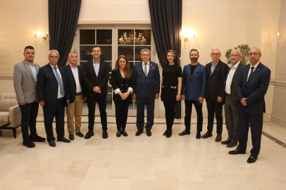 Bursa'da BUMİAD üyeleri iftar yemeğinde bir araya geldi