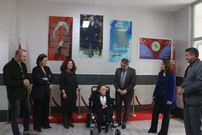 Bursa Yıldırım'da lise öğrencisinin akülü araç sevinci