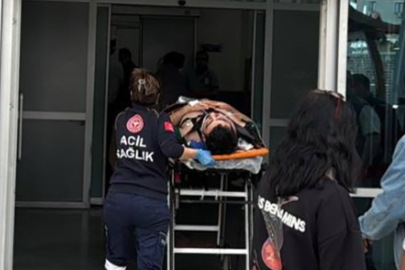 Kocaeli'de 10 metre yükseklikten düşen işçi ağır yaralandı