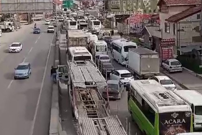 Kocaeli'de matematik hatası trafiği felç etti