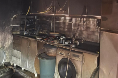 Mardin'de müstakil evde yangın