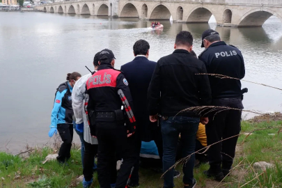 Meriç Nehrin'nde dehşete düşüren görüntü! Suda sürüklenen erkek cesedi bulundu